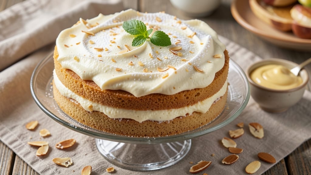 Almond Yogurt Cake Recipe: Fluffy Layers With Nutty Moisture