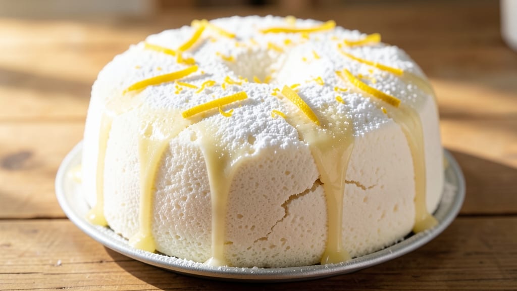 Angel Food Cake Recipe No Tube Pan: Fluffy Cloud With Citrus Zest Brightness
