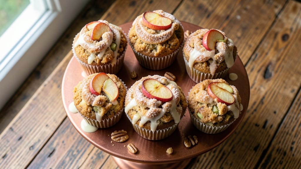 Apple Cobbler Cupcakes Recipe: Mini Dessert Bites With Buttery Streusel Crown
