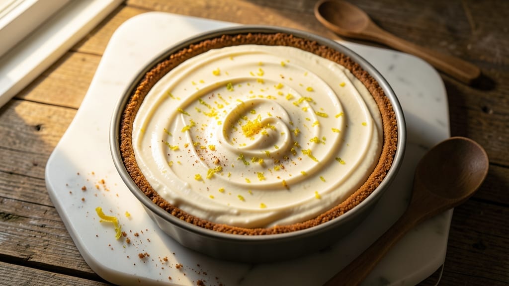 Alton Brown's Sour Cream Cheesecake Recipe: Ultra-Stable Crust and Tangy Center