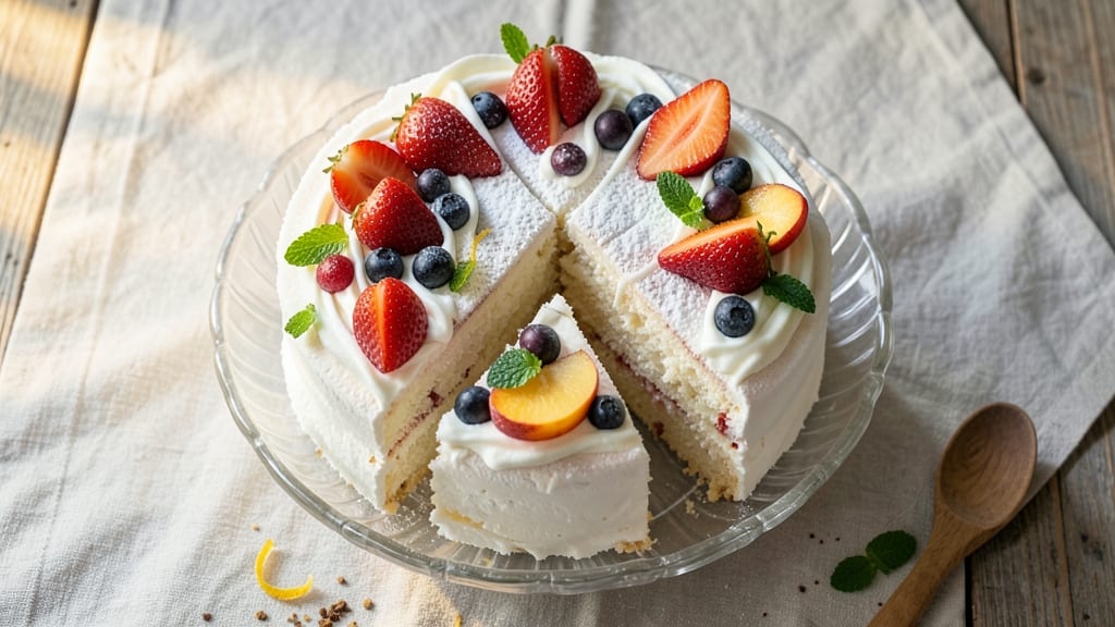 Angel Food Cake Recipe With Fruit and Cool Whip: Light-as-Air Layers With Bursting Fruit