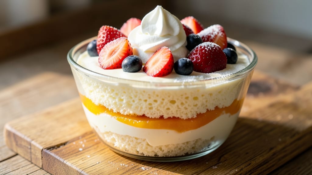 Angel Cake Trifle Recipe: Light-as-Air Layers With Citrus Zing