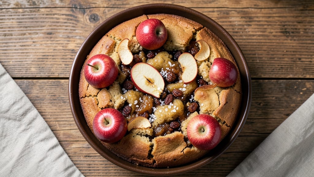 Apple and Mincemeat Cake Recipe: Spiced Rum-Infused Layers With Warm Apple Streusel Crown