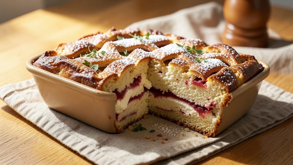Applesauce Sour Cream Coffee Cake Recipe: Moist Vanilla Layers With Buttery Streusel Swirl