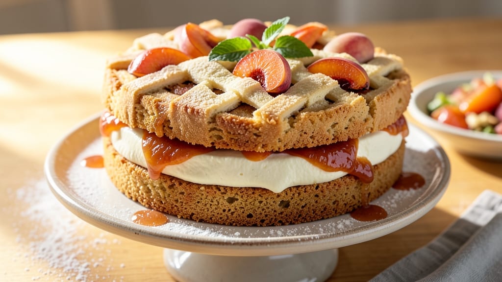 Apricot Cream Cheese Cake Recipe: Buttery Layers with Tangy-Sweet Filling