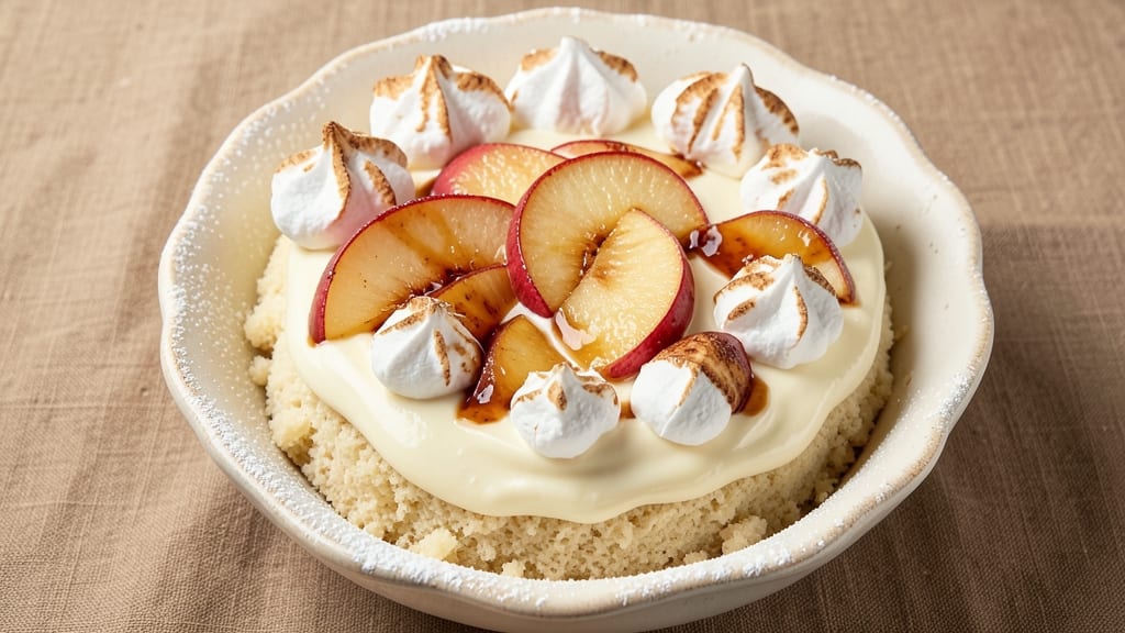 Apple Macaroon Cake Recipe: Nutty Cheesecake Twist With Apple Filling