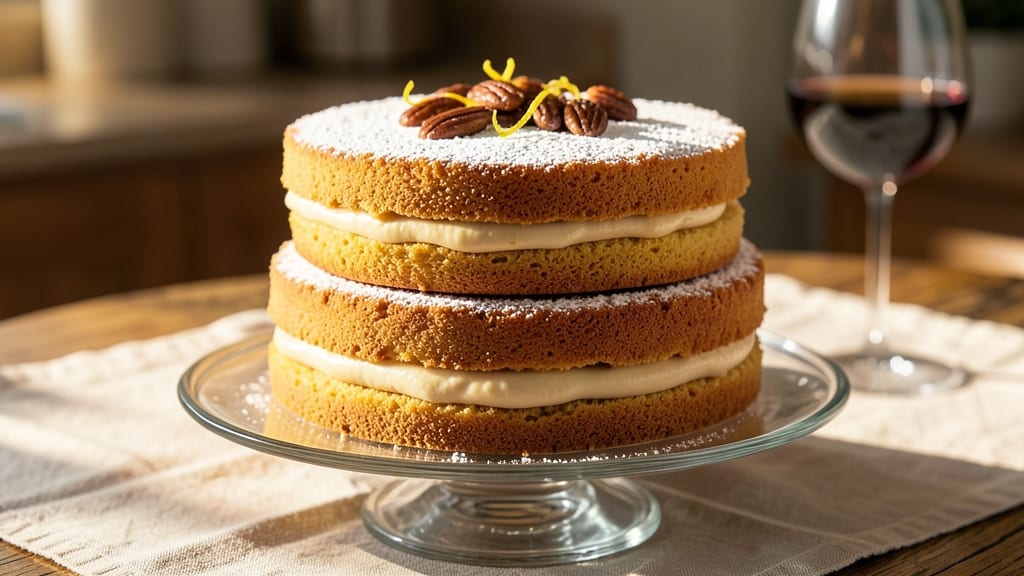 Almond Macaroon Cake Recipe: Nutty Layers With Hidden Treasure Twist