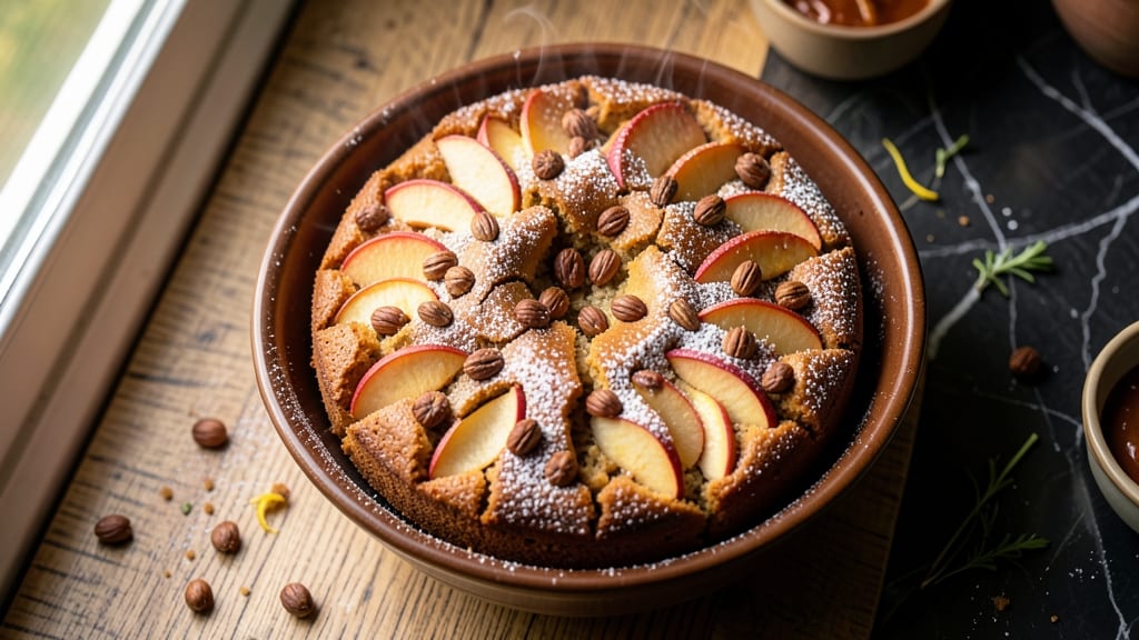 Apple Hazelnut Cake Recipe: Nutty Swirl and Moist Layers in One Bowl