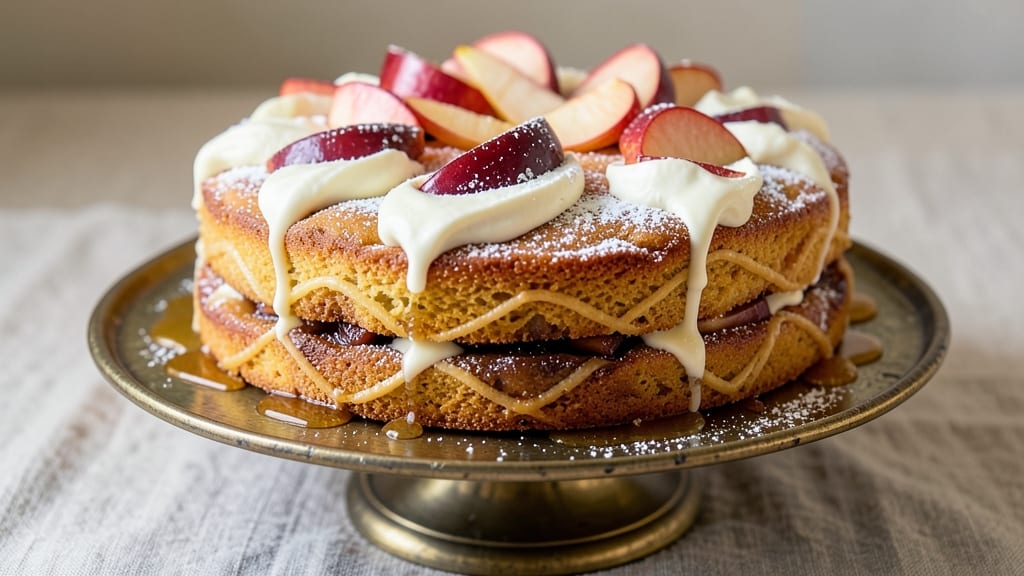 Annabel Langbein's Apple Cake Recipe: Warm Spiced Layers and Buttery Streusel Crown