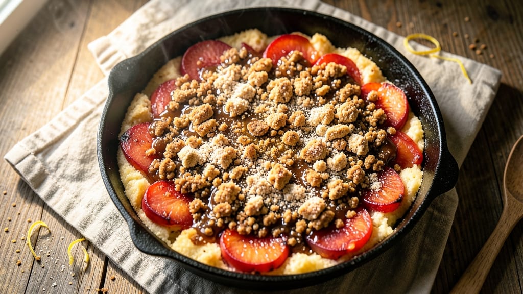 Amish Dump Cake Recipe: Warm Vanilla Streusel Crown Over Spiced Filling