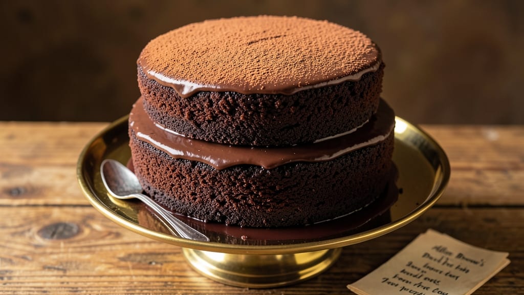 Alton Brown's Devil's Food Cake Recipe: Moist Chocolate Layers With Silky Fudge Frosting