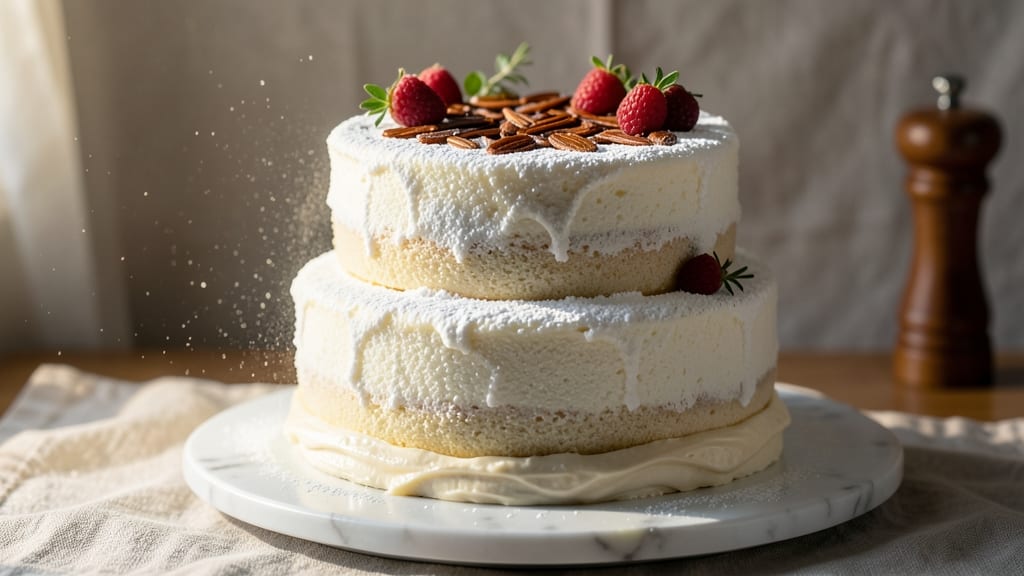 Angel Food Cake Recipe With Powdered Sugar: Light-as-Air Cloud With Dusting Magic
