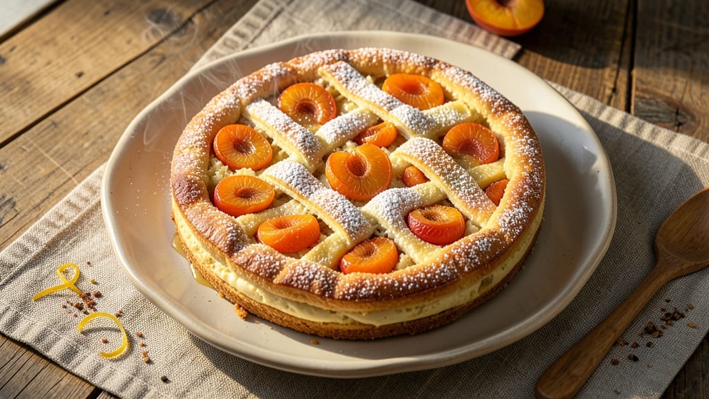 Apricot Danish Coffee Cake Recipe: Buttery Layers with Spiced Fruit Filling